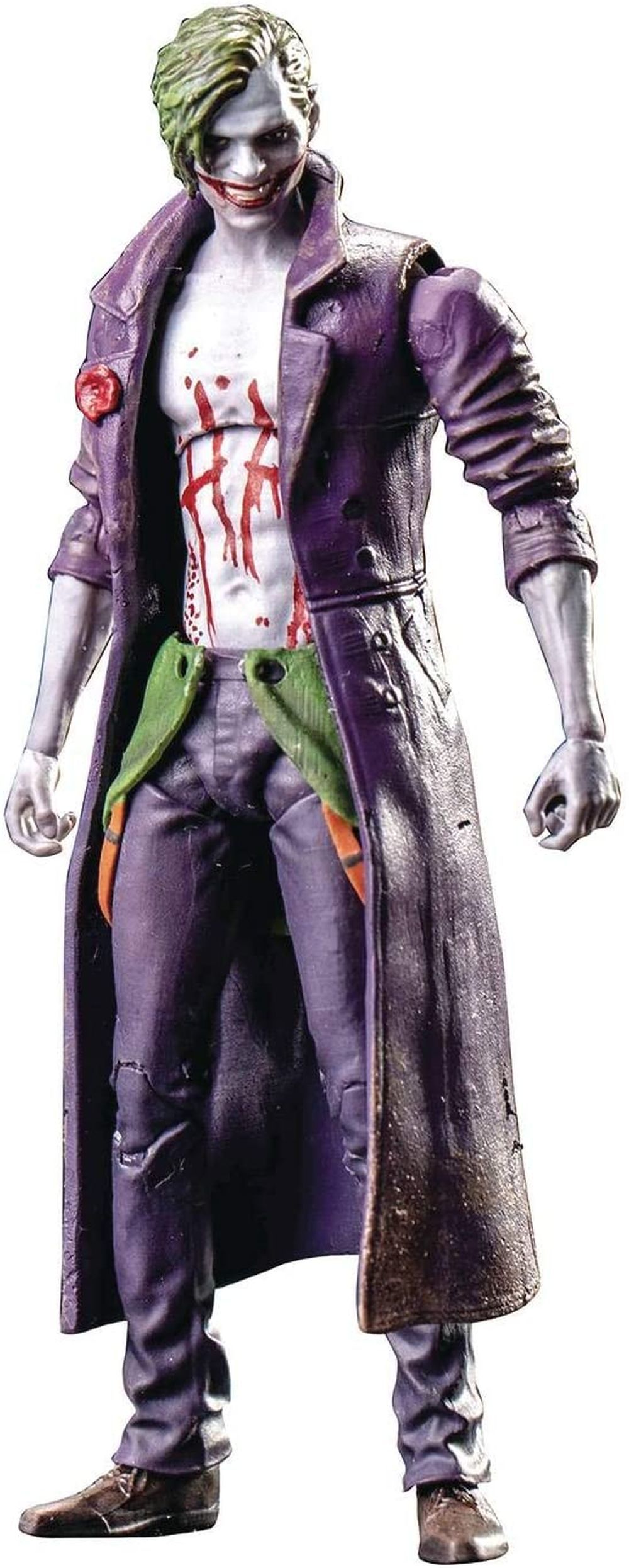 HIYA ACTION FIGURE The Joker Injustice 2 1/18th Scale Action Figure - 
