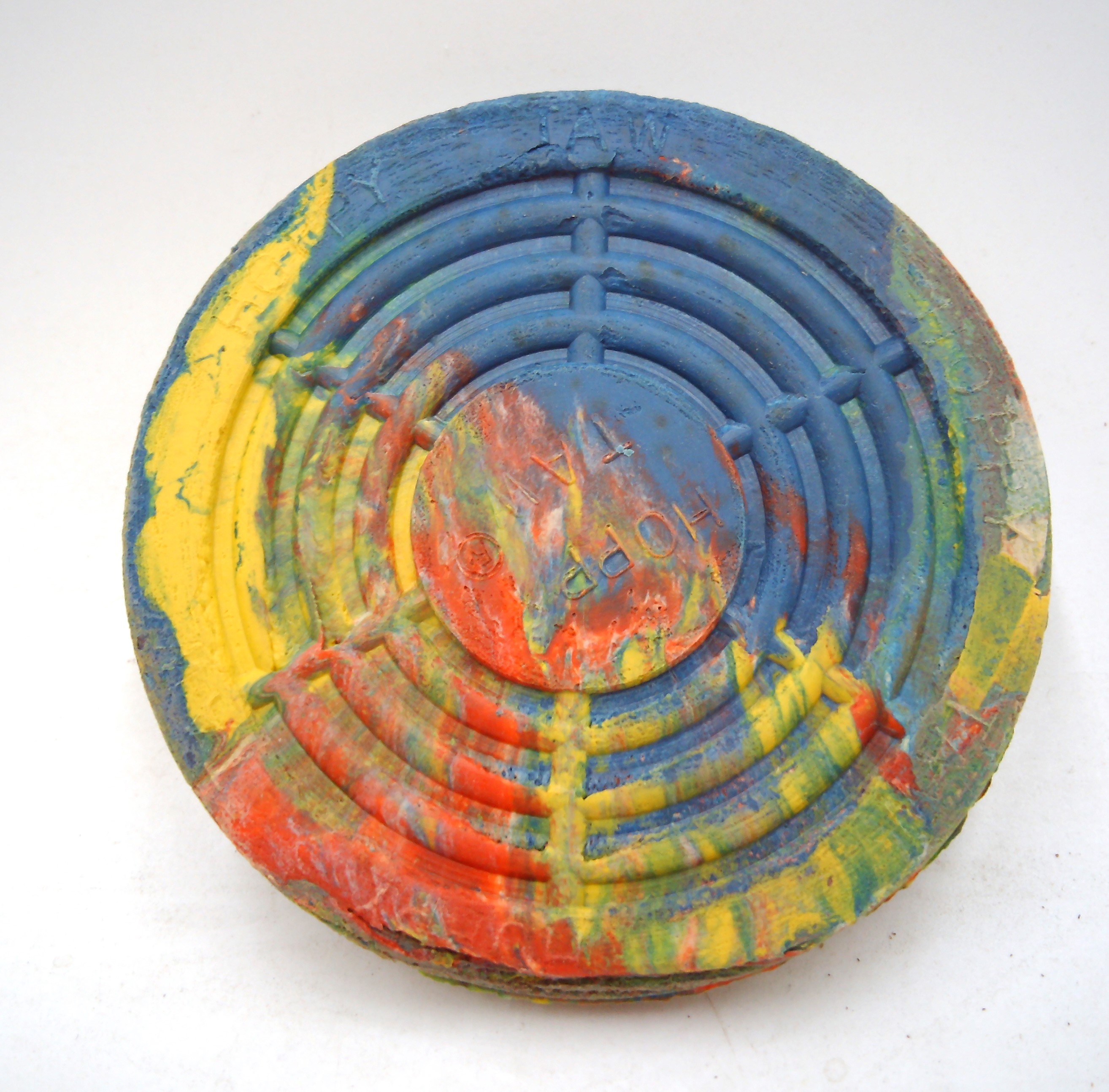 Hoppy Taw Hopscotch Game Marker Toy