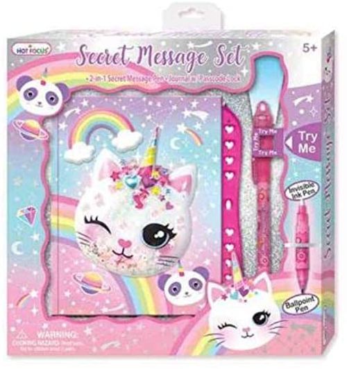 HOT FOCUS Cat Secret Message - 