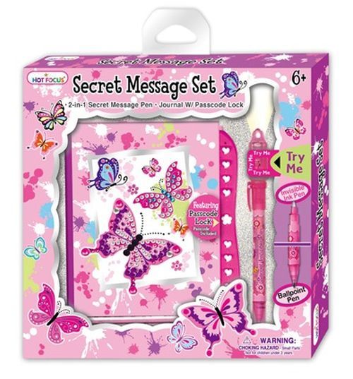 HOT FOCUS Butterfly Secret Message