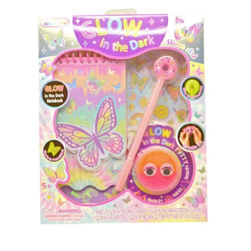 HOT FOCUS Butterfly Glow In The Dark Set - 