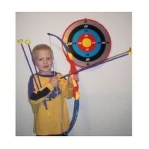 HUALI GROUP Toy Archery Bow And Arrow Set With Target - .