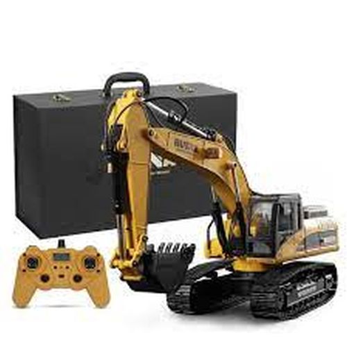 HUINA Metal Excavator Digger Radion Controled Construction Vehicle - 