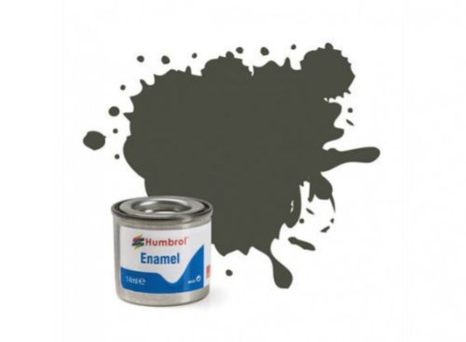 HUMBROL PAINT Rlm 83 Dunkelgrun Matt Enamel Model Paint - .
