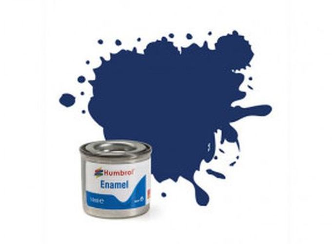 HUMBROL PAINT Midnight Blue Gloss Enamel Plastic Model Paint - 