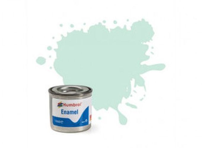HUMBROL PAINT Duck Egg Blue Matt Enamel Plastic Model Paint - 