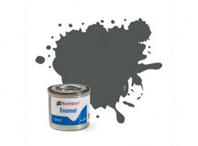 HUMBROL PAINT Sea Grey Matt Enamel Plastic Model Paint - 