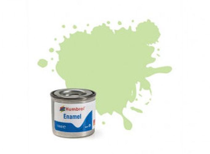 HUMBROL PAINT Pastel Green Matt Enamel Plastic Model Paint - PAINT/ACCESSORY