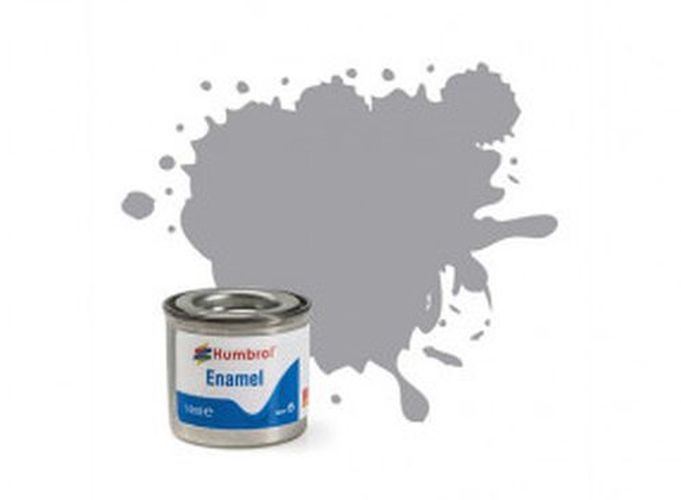 HUMBROL PAINT Pale Grey Gloss Enamel Plastic Model Paint - PAINT/ACCESSORY