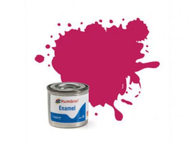 HUMBROL PAINT Sunset Red Metallic Enamel Plastic Model Paint - 
