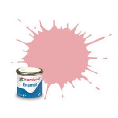 HUMBROL PAINT Pastel Pink Matt Enamel Plastic Model Paint - .