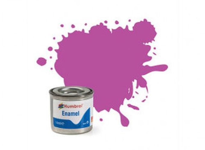 HUMBROL PAINT Magenta Matt Enamel Plastic Model Paint - .
