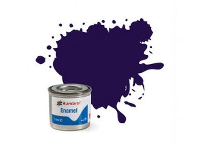 HUMBROL PAINT Purple Gloss Enamel Plastic Model Paint - PAINT/ACCESSORY