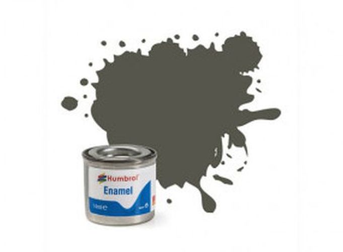 HUMBROL PAINT Bronze Green Matt Enamel Plastic Model Paint - PAINT/ACCESSORY