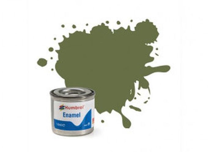 HUMBROL PAINT Grass Green Matt Enamel Plastic Model Paint - PAINT/ACCESSORY