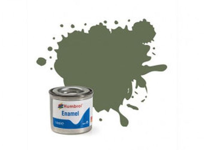 HUMBROL PAINT Marine Green Matt Enamel Plastic Model Paint - PAINT/ACCESSORY