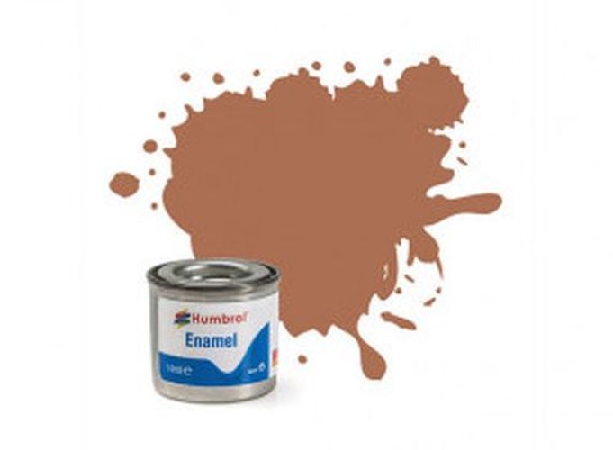 HUMBROL PAINT Light Earth Matt Enamel Plastic Model Paint - .