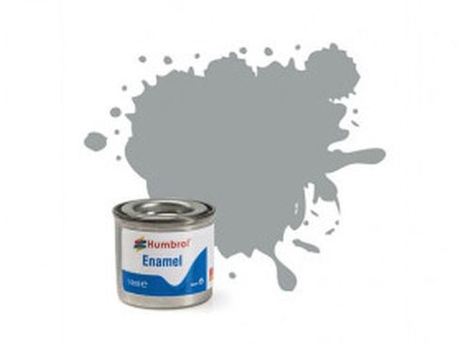 HUMBROL PAINT Us Gull Grey Satin Enamel Plastic Model Paint - PAINT/ACCESSORY