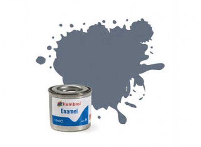 HUMBROL PAINT Intermediate Blue Matt Enamel Plastic Model Paint - PAINT/ACCESSORY