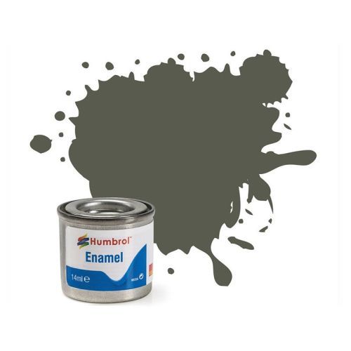 HUMBROL PAINT Rlm 70 Schwartzgrun Matt Enamel Plastic Model Paint - .