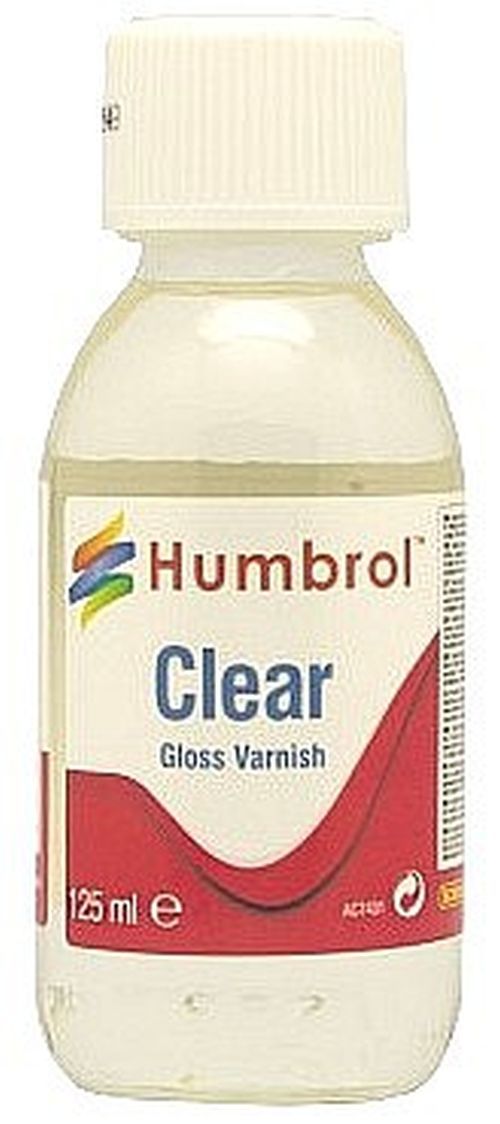 HUMBROL PAINT Clear Matt Varnish 125ml - MODELS