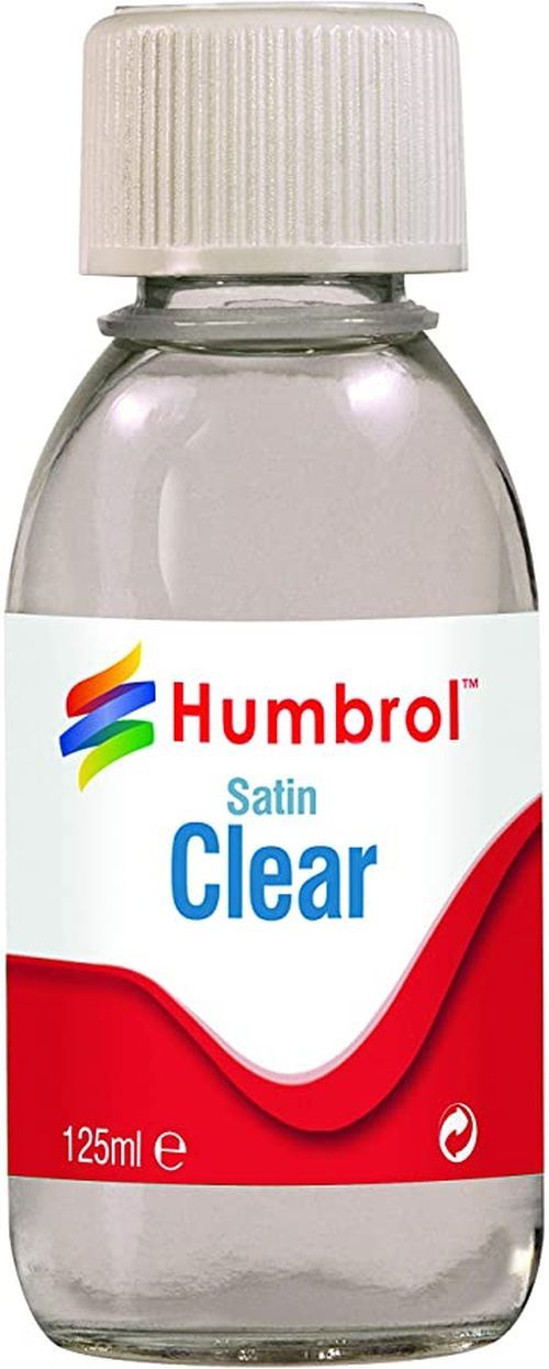 HUMBROL PAINT Clear Satin Varnish 125ml - MODELS