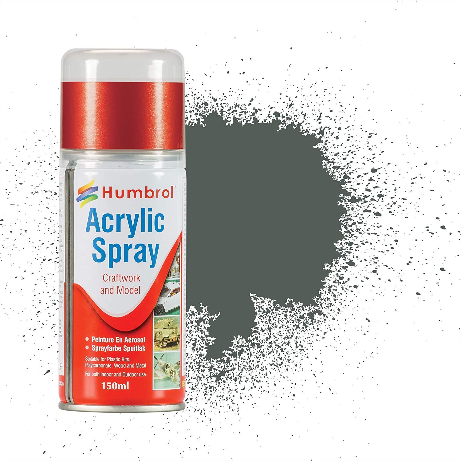 HUMBROL PAINT Primer Acylic Hobby Spray Paint 150 Ml - PAINT/ACCESSORY