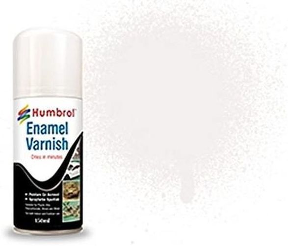 HUMBROL PAINT Gloss Varnish Enamel Spray Paint 150 Ml - PAINT/ACCESSORY