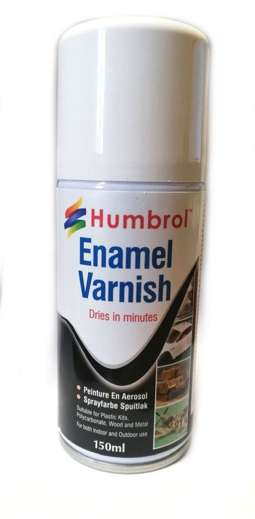 HUMBROL PAINT Matt Varnish Enamel Spray Paint 150 Ml - PAINT/ACCESSORY