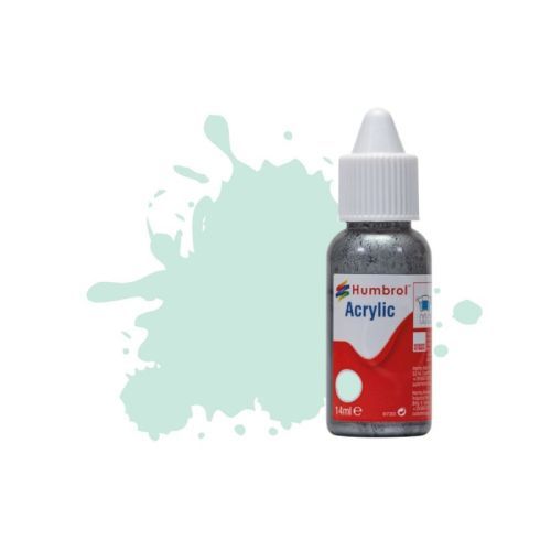 HUMBROL PAINT Duck Egg Blue Matt 14ml Acrylic Paint In Dropper Bottle - PAINT/ACCESSORY