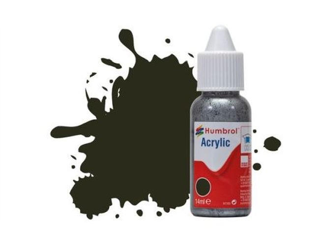 HUMBROL PAINT Bronze Metallic 14ml Acrylic Paint In Dropper Bottle - PAINT/ACCESSORY