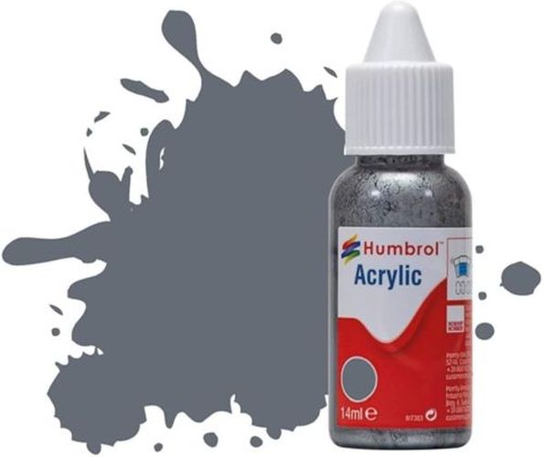 HUMBROL PAINT Extra Dark Sea Grey 14ml Acrylic Paint In Dropper Bottle - .