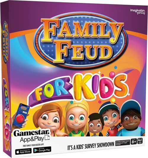 IMAGINATION GAMES Family Feud For Kids Party Game - BOARD GAMES
