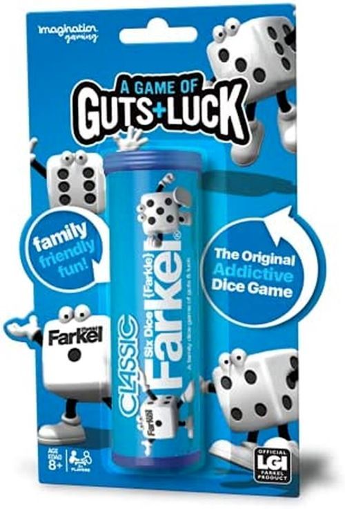 IMAGINATION GAMES Farkel Party Dice Game In A Tube - 