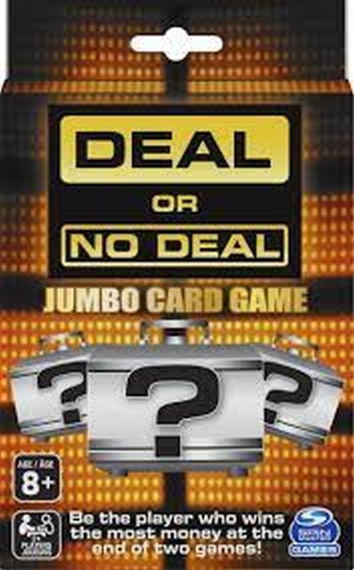 IMAGINATION GAMES Deal Or No Deal Party Jumbo Card Game - BOARD GAMES