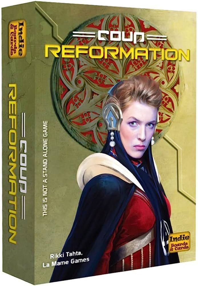 INDIE Coup Reformation Expansion For Coup The Card Game - GAMES