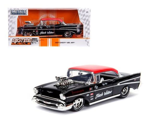 JADA TOYS 1957 Chevrolet Bel Air 1/24 Scale Die Cast Car - DIE CAST