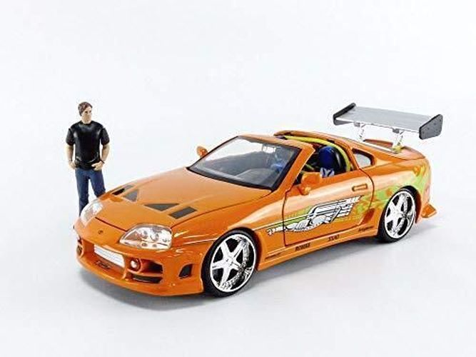 JADA TOYS Brian And Toyota Supra Die Cast Kit 1/24 Scale - 