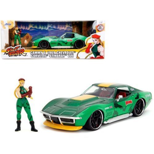 JADA TOYS Cammy &1969 Chevrolet Corvette Stingray Zl1 1/24 Scale Die Cast Car - DIE CAST