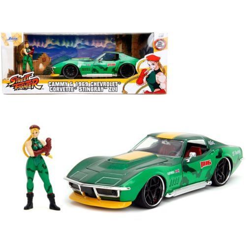 JADA TOYS Cammy & 1969 Chevrolet Corvette Stingray Zl1 1/24 Scale Die Cast Car - 