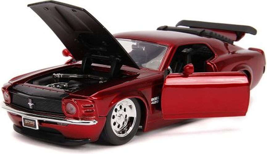 JADA TOYS 1970 Ford Mustang Boss 429 1/24 Scale Die Cast Car - 