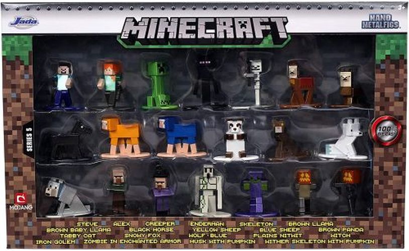 JADA TOYS Minecraft Series 5 20 Piece Figure Set - .
