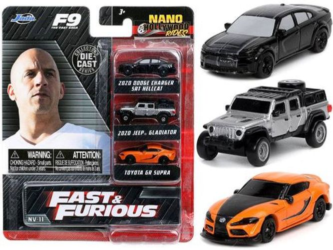 JADA TOYS Fast And Furious 3 Pack Set - DIE CAST