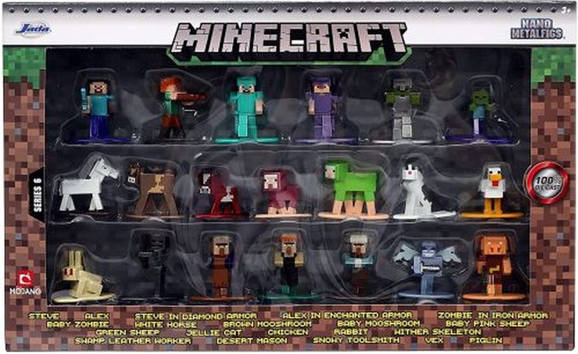 JADA TOYS Minecraft 20 Piece Figure Set - .