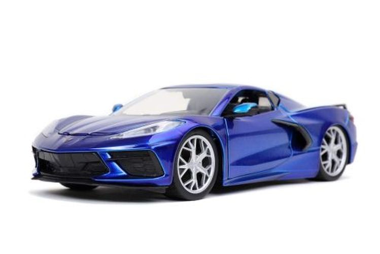 JADA TOYS 2020 Chevrolet Corvette Stingray 1/24 Scale Die Cast Car - DIE CAST