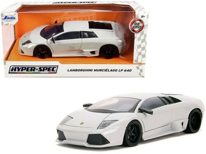 JADA TOYS Lamborghini Murcielago Lp 620 White 1/24 Scale Die Cast Car
