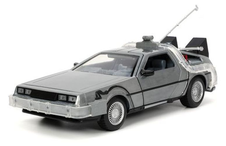 JADA TOYS Time Machine Back To The Future Die Cast Figure