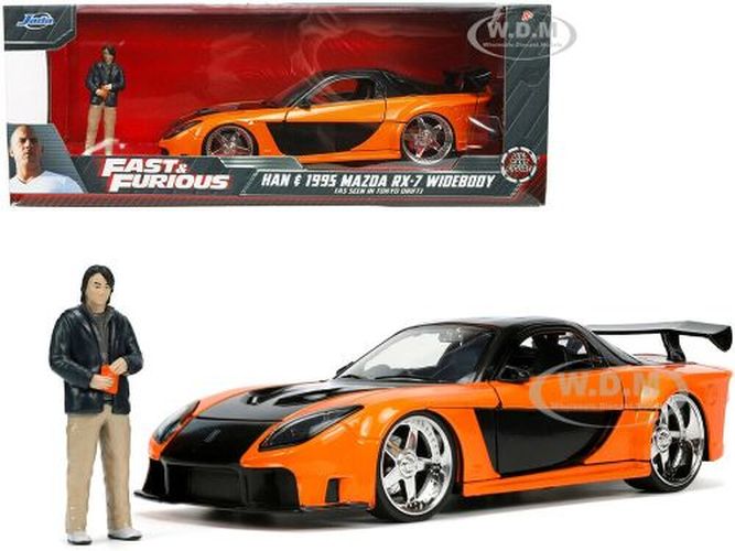 JADA TOYS Han And Mazda Rx-7 1/24 Scale Die Cast Car - .