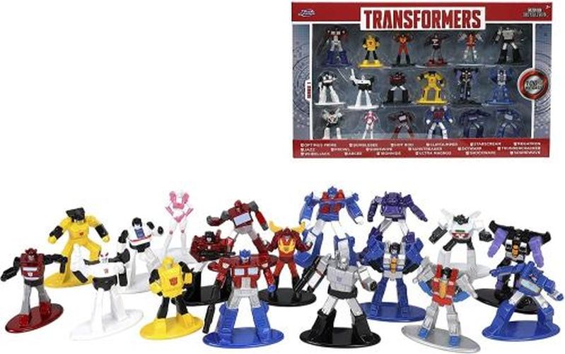 JADA TOYS Transformers 18 Pack Figure Set - ACTION FIGURE
