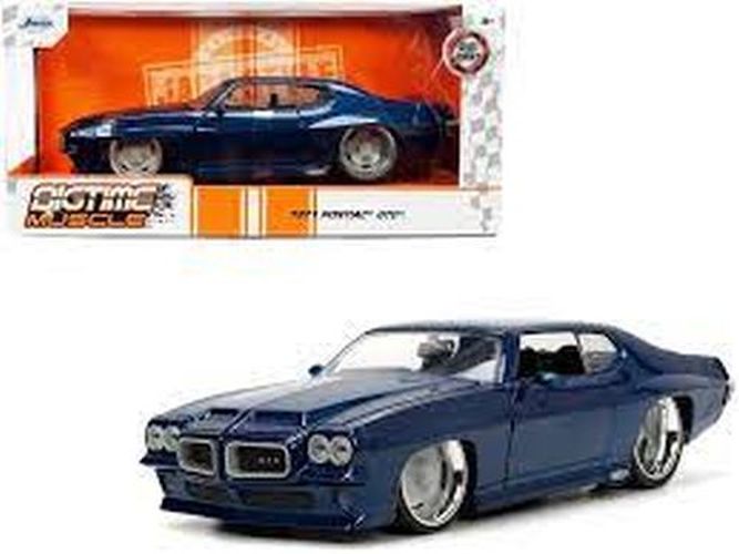 JADA TOYS 1971 Pontiac Gto 1/24 Scale Die Cast Car - DIE CAST